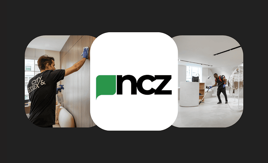 Technicians cleaning and maintaining equipment at NCZ facility in Essex.