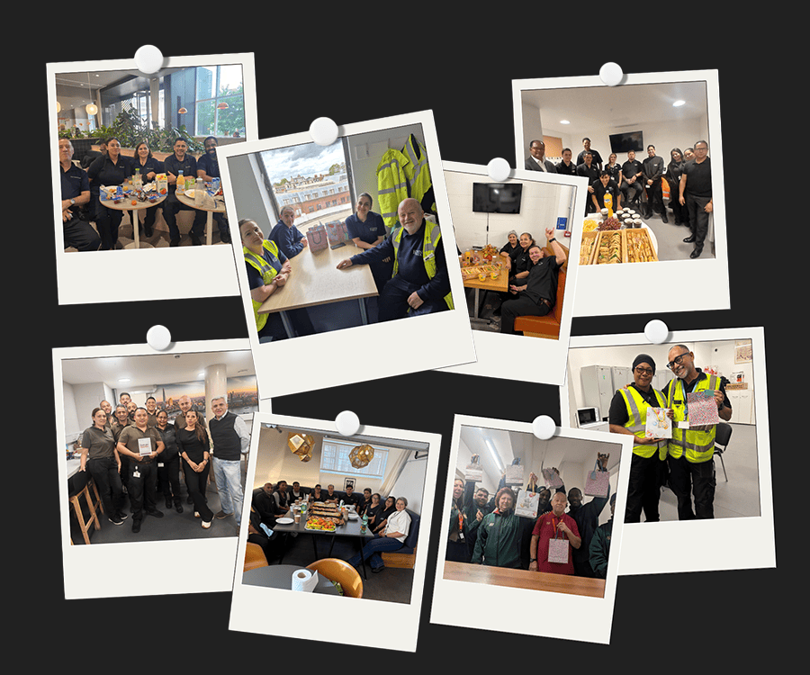 Celebrating cleaner appreciation day with team members and awards in Essex.